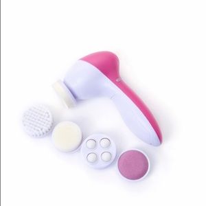 2 tone cleansing instrument with brush